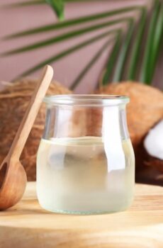 Aceite de coco (frasco)