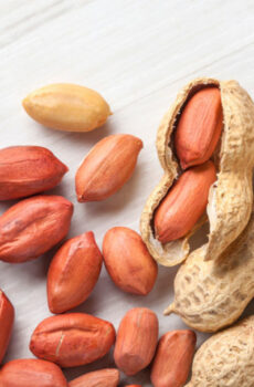 Mani con cascara
